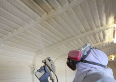 Spray Foam Insulation in Metal Buildings in LaFayette